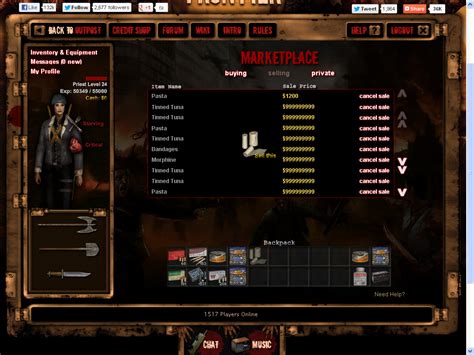 dead frontier marketplace.